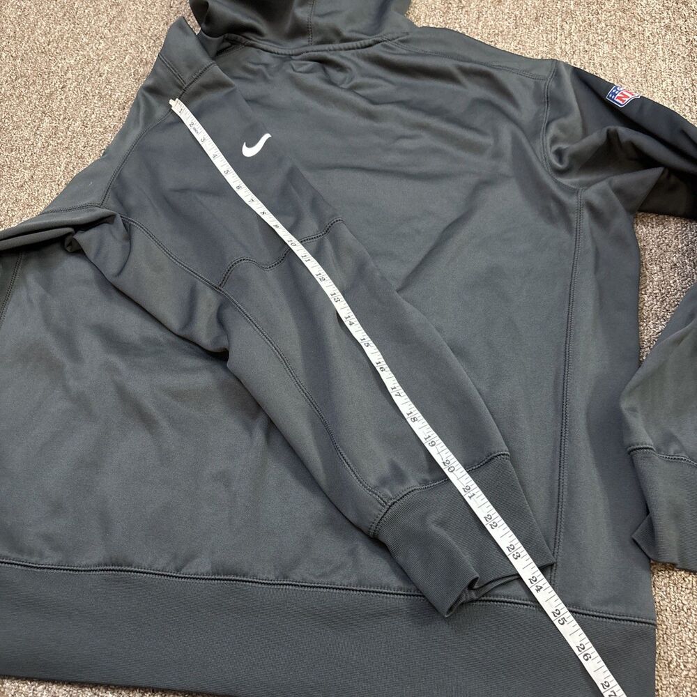 Miami Dolphins x Nike Dri-Fit Team Issued Pullover Hoodie Gray • XL - Picture 4 of 9